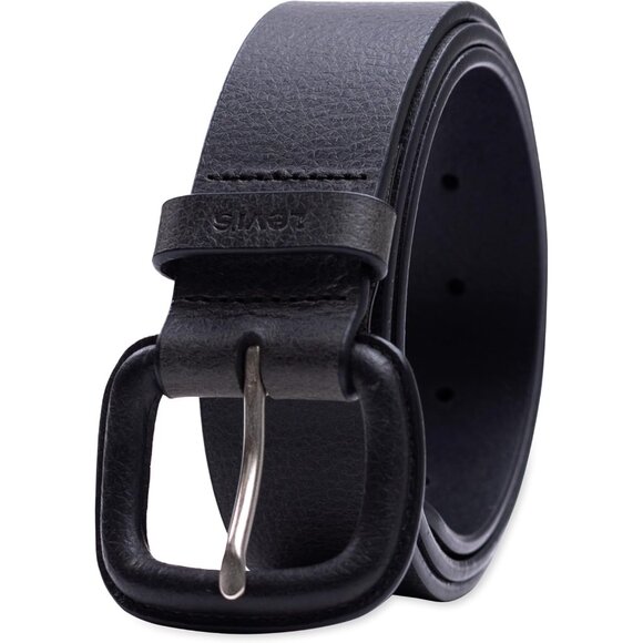 Women's Black Imported Casual Wrapped Buckle Leather Belt For Jeans Dresses - Picture 2 of 7